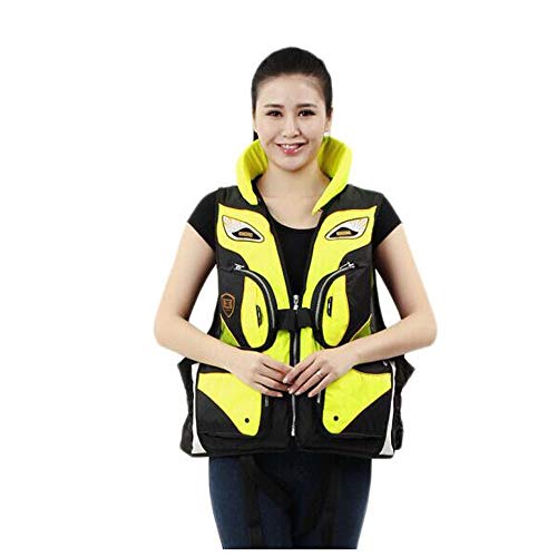 HJAZ Life Jacket, Adult Life Jacket Vest, Red in The Water, The Protection of Life.