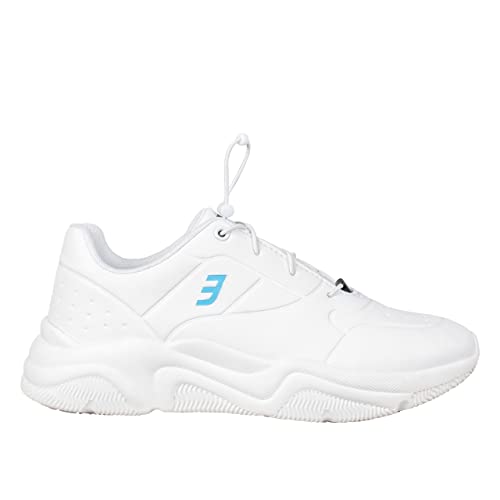 SAFETY JOGGER Safety Trainers for Men and Women - Champ O2 - Work Shoes with Elastic Laces, Non-Slip, Lightweight and ESD, Work Shoes Ideal for Care, Cook, Hospital or Kitchen