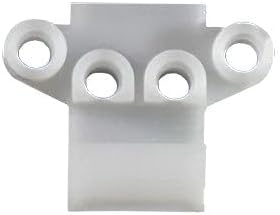 WRS Tie Bar Guide, White Plastic, Truth Hardware Compatible, Reliable