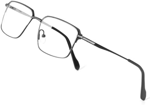 Clear Lens Glasses for Men, Lightweight Mens Eyewear Frame, Business Style Non Prescription Glasses, Lens Replaceable