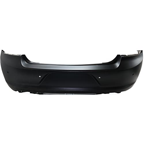 For Dodge Charger Bumper Cover 2015 2016 2017 2018 2019 2020 | Rear | Primed | wIParking Aid Sensor Holes CH1100A08 | 5RK98TZZAD
