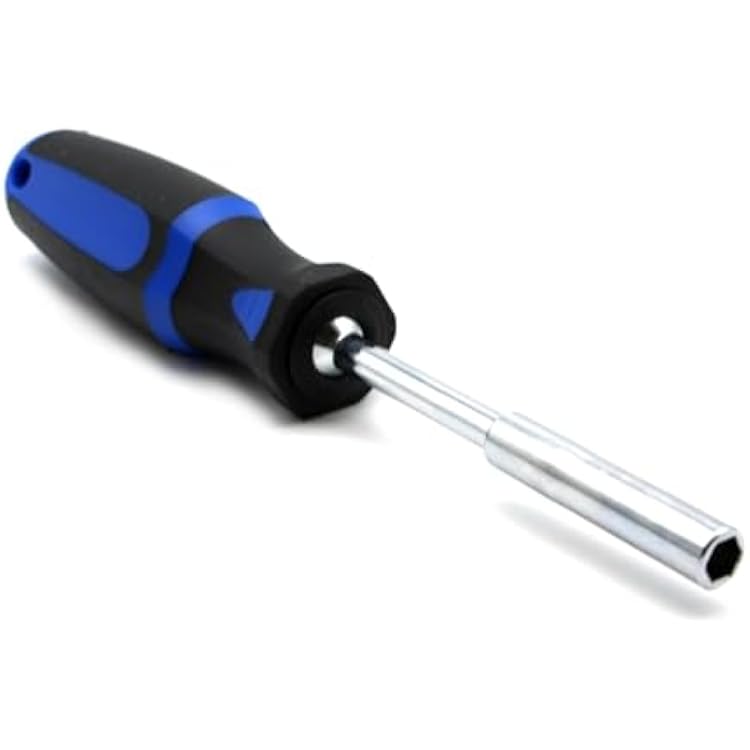 TEMO 14 Inch x 4 Inch Hex Bit Holder Driver, Screwdriver Handle for Holding Bits and Screws with Non-slip Material