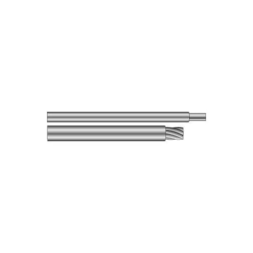 Single Conductor Cables Hook-Up Wire 28 AWG Copper, Silver Coated 100.0 30.5m 250V Black