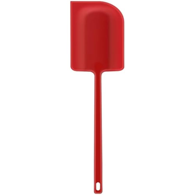 Large Silicone Spatula Wide Edge Rubber Spatula Scraper for Baking, Heat Resistant 600 F Kitchen Big Spatulas for Baking Cooking, Mixing.