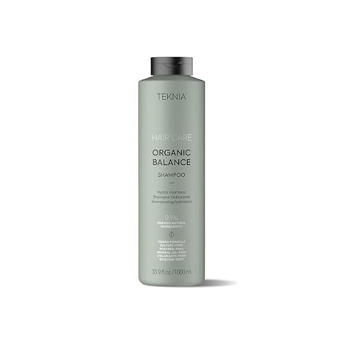LAKME Teknia Organic Balance Shampoo, Hydrating Shampoo, Hydration for Scalp and Hair, 33.8 Fl Oz