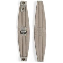 Fjallraven Kanken Shoulder Pads for Backpacks - Polyester Construction, Hook-Loop Closures, Foam Padding, and Wide Shoulder Straps Black 1 One Size One Size