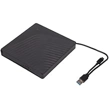SUNGOOYUE External DVD Drive Box, Detachable USB3.0/2.0 5Gbps Laptop Optical Drive Enclosure for 12.7mm/9.5mm DVD RW Drive compatible with MACOS