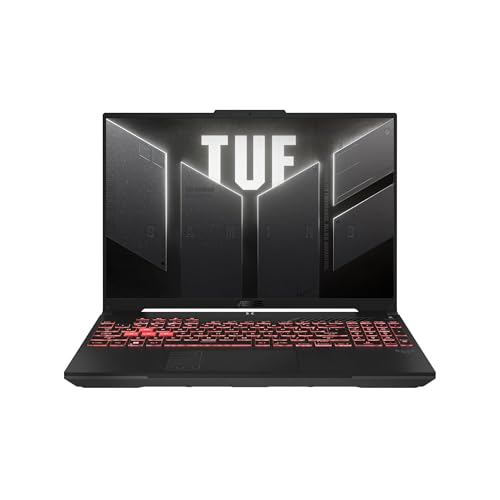 ASUS TUF 16 WUXGA 144Hz Gaming Laptop | AMD Ryzen 7 7445HS 3.2GHz | NVIDIA GeForce RTX 4050 | Backlit | Webcam | 16GB RAM DDR5 | 1024GB SSD | Windows 11 Pro |
