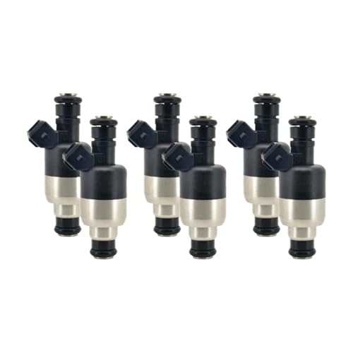 6pcs Fuel Injector 17109450 Compatible For DAEWOO Nexia Lanos Espero Nubira 1.5 1.6 16V 96-99 Injection FJ10624-11B1 251740