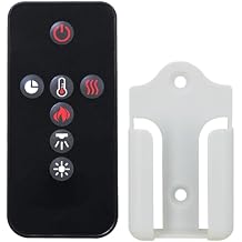 Replacement Remote Control for Napoleon Electric Fireplace W190-0151-SER NEFB42H-BS,with Wall Mounting Bracket