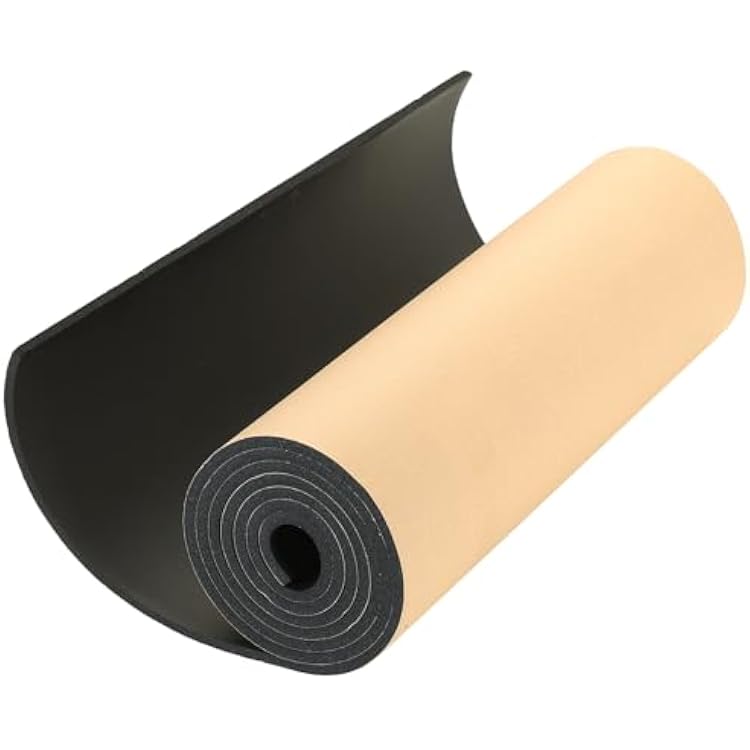 Extra Large Marine Foam Roll Closed Cell Rubber 78 x 16 x 0.25 Inch | Non-Slip Self-Adhesive Neoprene Foam Padding, Weather-Resistant Insulation Sheets for Crafting Soundproofing