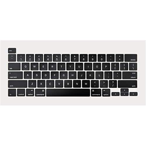 Padarsey New Replacement US Keyboard Keycaps Keys Compatible for MacBook Pro Retina 13 16 A2141 A2289 A2251 2019 2020 Years EMC 3348 EMC3349 3456 Full Set of Replacement Keyboard Key Caps