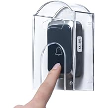 Waterproof Doorbell Push Button Cover for Outside,Doorbell Rain Cover Shield Hood - Weather Resistance,for Garage Door Opener Switch,Wireless Doorbell Chime