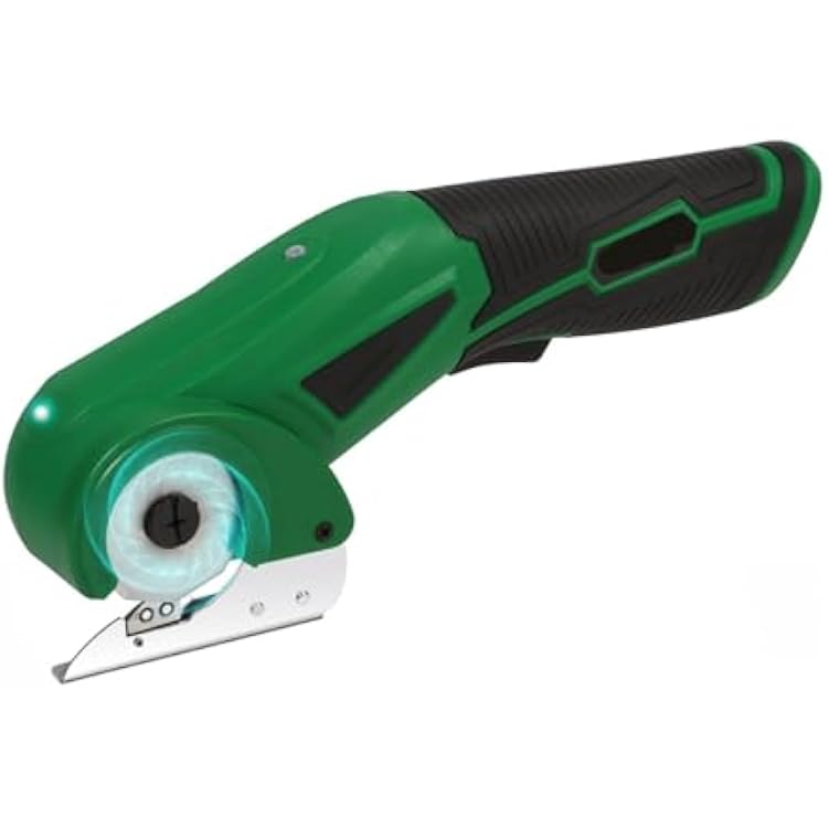 Cardboard Cutter, Cordless Electric Scissors Rotary Cutter Electric Cardboard Box Cutter Led Light Lightweight Cardboard Thinner,Cordless Electric Scissors