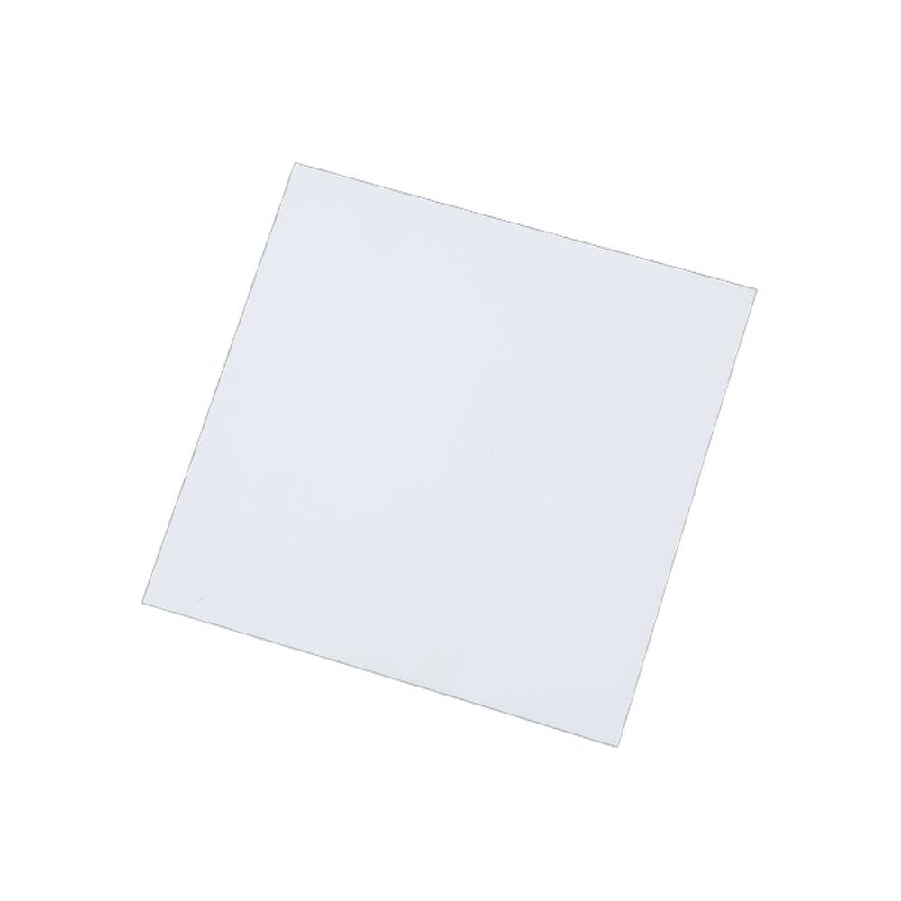 Boron Nitride Ceramic Plate - 1pc Microcrystalline Glass Ceramic Graphite Sheet for High-Temperature Applications100X100X10mm