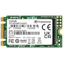 Transcend 120GB MTS420S M.2 2242 SATA III SSD, Internal Solid State Drive, Compatible with Laptop & PC Desktop, SLC Cache, B+M Key, Up to 500/350 MB/s - TS120GMTS420S