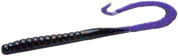 Zoom Magnum II Worm-Pack of 20 (Junebug Red, 9-Inch)