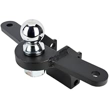 Shocker Raised Ball Mount with Sway Bar Mount Tabs - Includes 2" Ball