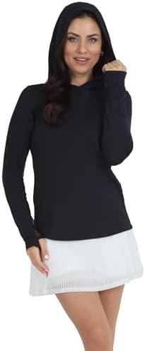 IBKUL Athleisure Wear Sun Protective UPF 50 Icefil Cooling-Essential Womens Hoody-16000