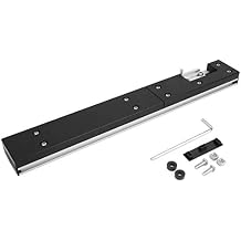 Aluminum Box Joint Jig, 17.7x2.4x1.2in Router Table Saw DIY Tools Wood Jig for Miter Gauge Woodworking Table Saw Tools, Woodworking Tools