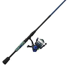 Zebco Roam Spinning Reel and Fishing Rod Combo, Fiberglass Rod, Split ComfortGrip Handle, Soft-Touch Handle Knob, Reversible Retrievee