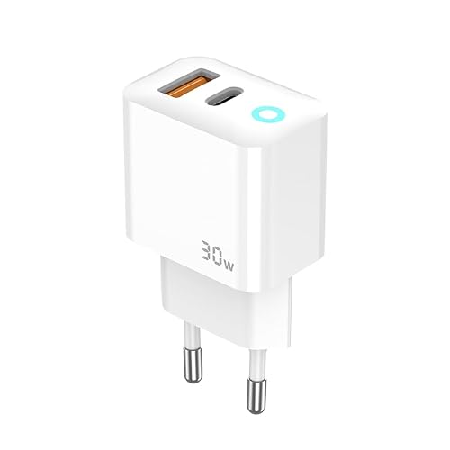 Blue Moon PD 30Watt Hızlı Şarj Aleti, A  C Girişli, Beyaz