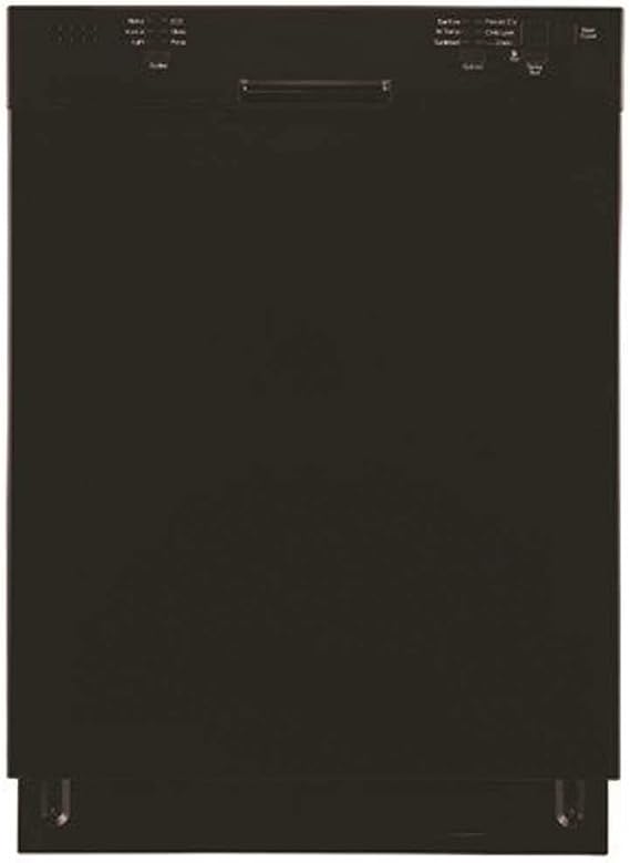 Seasons 24 in. Front Control Dishwasher in Black