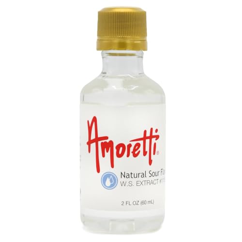 Amoretti - Natural Sour Flavor Extract Water Soluble 2 oz - Highly Concentrated & Perfect For Pastry, Savory, Brewing, and more, Preservative Free, Vegan, Kosher Pareve, Keto Friendly