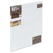 MASTERPIECE 43051 Monet Pro 1.5" Deep Monterey 10.5 oz Cotton Medium Texture Stretched Canvas 20" x 24"