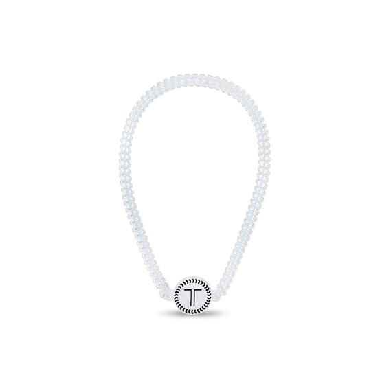 Teleties - Headband - Spiral Hair Coils - Head Bands for Women - Phone Cord Hair Bands - Prevents Slippage - Strong Grip, No Rip, Water Resistant, No Crease - Crystal Clear