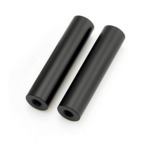 NICEYRIG 2.5 Inch 15mm Rod with 14-20 Threaded Holes for 15mm Railblock Support, Clamp Mount - 027