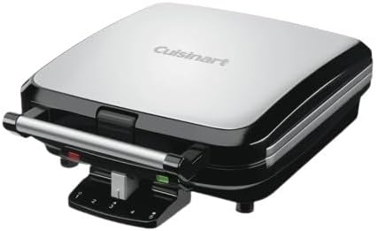 Cuisinart Belgian Waffle Maker, Stainless Steel, 4-Slice Square