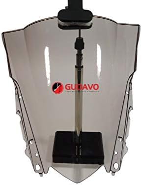 Motorcycle Windshield Windshield Windshield Windvisor Double Bubble Motorcycle Windscreen Deflector Smoke Fit Yamaha YZF R3 RH07 2015-2016