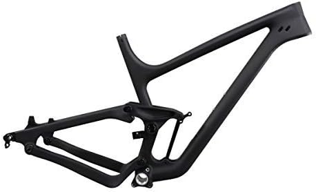 ICAN P1 27.5er 650B Plus Carbon Fiber Full Suspension Frame Mountain Boost Trail Mountain Bike Rear Spacing 12x148mm (XS)