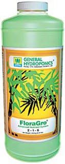 General Hydroponics FloraGro 2-1-6 - 6 Gallon