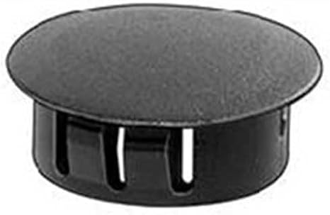 50 Black Nylon Locking Hole Plugs 13/16" Hole Diameter