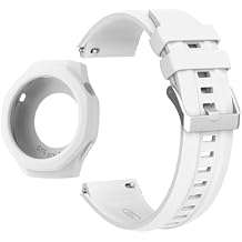 Silicone Strap For Huawei Watch GT5 Pro 46mm Smart Watch Band Protective Case Shell