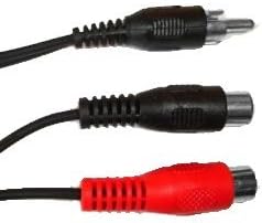 Trisonic 6ft 3.5mm Stereo Plug to RCA Plug Cable
