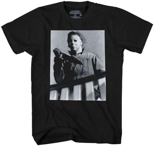 Halloween Michael Myers Knife Photo T-Shirt
