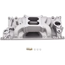 Aluminum Intake Manifold Compatible with SBC Small Block Chevy Vortec Air Gap Intake Manifold 350 1996-up 1500-6500 RPM DM-3502H 0