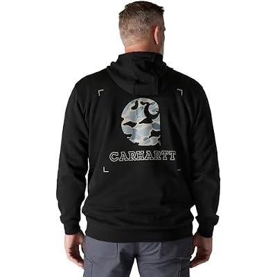 Carhartt Mens Loose Fit Midweight Camo Graphic Sweatshirt