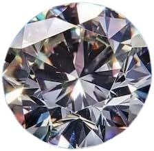 Natural 1.45 Ct Diamond VVS1 Diamond Ring Loose Gemstone Round Cut D Color for Jewellery Making