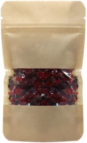 Windowed Kraft Doypack 8.5x14.5 cm - 100 Pieces