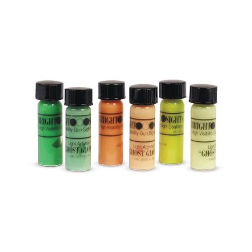 TRUGLO GLO-Brite Hi-Visibility Gun Sight CoatingsPaint Kits for Gun Sights, Adjustment Knobs | Adheres to Metal, Plastic, and Many Other Materials