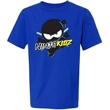 Ninja Kidz Official Original Logo Tee Boys Shirt Dress Your Ninja Kids in Cool Kids Clothes, Ninja Shirt Merch & Tee for Boys
