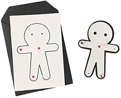 SUMAG Voodoo Prediction Magic Tricks Predict Select Voodoo Pins Place Magic Close up Street Bar Gimmick Prop Illusion Mentalism Funny