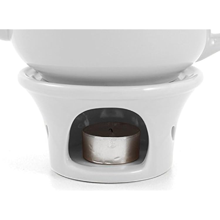 White Ceramic Teapot Warmer