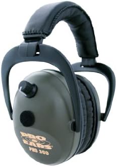 Pro Ears Pro 300, Electronic Sound Amplifier, Noise Dampener, DLSC Compression, NRR 26, Adjustable Amplification, Ear Muffs
