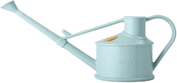 Haws Light Blue Plastic 1 Pint Indoor Watering Can for Orchids, African Violets and Seedlings