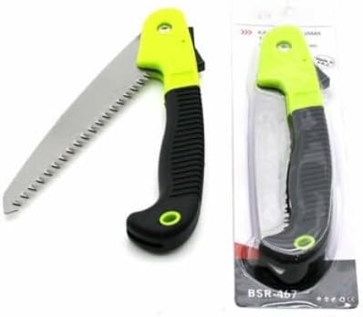 AEE® Katlanır Kurt Dişi Budama Testeresi 180 mm | Kilitli Bahçe Testeresi | Ağaç Dal Kesme El Testeresi